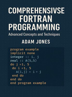 cover image of Comprehensive Fortran Programming